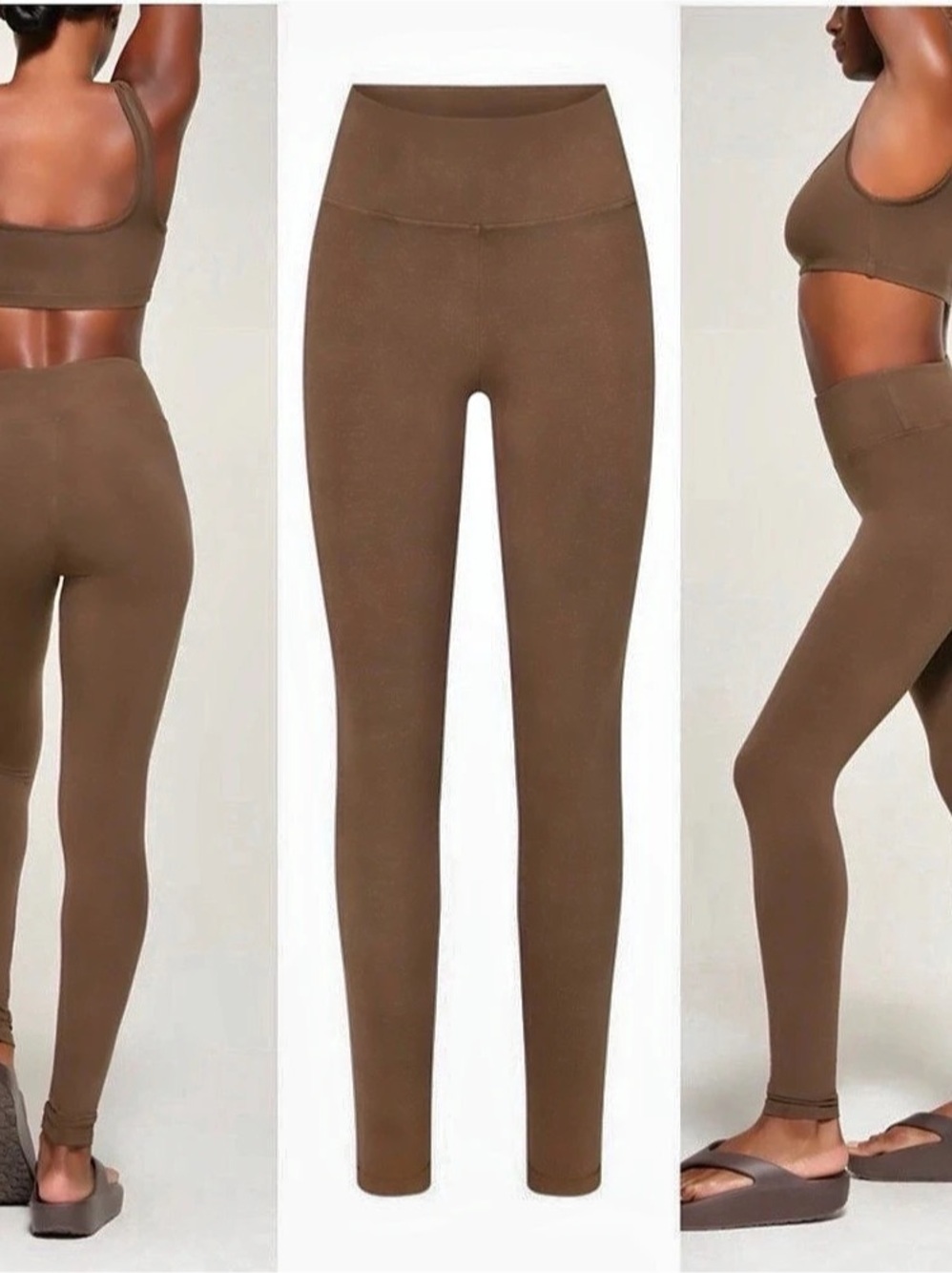 SKIMS Leggings - Cocoa